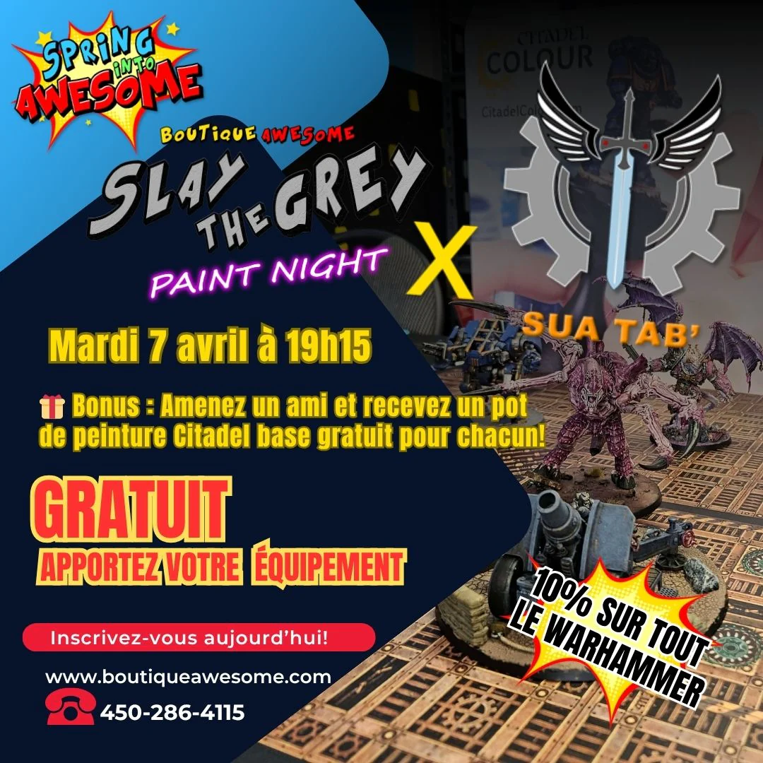 Warhammer - Nouvel inventaire / New Inventory